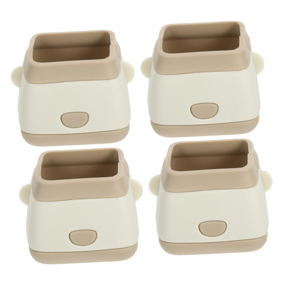 4Pcs NonâSlip Silicone Chair Leg Caps For Hardwood Floors, Noise Reduction And Floor Protection 9351714733229