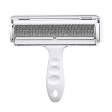Pet Hair Remover Roller, Reusable SelfCleaning Lint Roller for Furniture, Couch and Carpet Gray