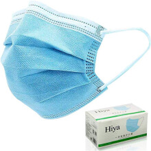 Disposable Face Masks 50 Pack, 3 Layer Protective Non Woven Design, Breathable with Adjustable Nose Bridge