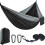 Double Camping Hammock with Tree Straps 120" x 78" 3