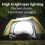 Magnetic Rechargeable LED Work Light USB-Charged Dimmable 4