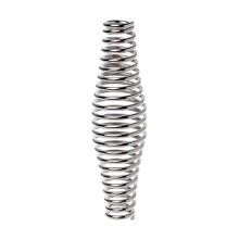BBQ Stainless Steel Handle Spring Replacement, Heat‑Resistant Grip for Wood Stove and Smoker Grill