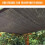 Solnet Skyggedug 3x4,8 m til Planter og Drivhuse HDPE Solcreme 2