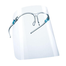 Face Shield 10 Pack AntiFog Clear Vision Reusable Full Face Coverage with Comfort Fit Frame for Work