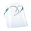 Face Shield 10 Pack AntiFog Clear Vision Reusable Full Face Coverage with Comfort Fit Frame for Work 1