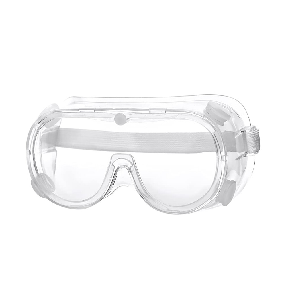 Antifog Safety Goggles Over Glasses, Clear Protective Eyewear With Impact Resistance And Adjustable Fit 9045646524023