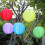 Lanterna solar chinesa à prova d'água de 30 cm (12 polegadas), nova luminária LED suspensa para ambientes internos e externos (modelo 2024), 5
