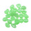 Solar-Powered Glow Pebbles Eco-Friendly Resin 100-Pack 2