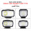 LED bicycle headlight aluminum alloy USB rechargeable 3