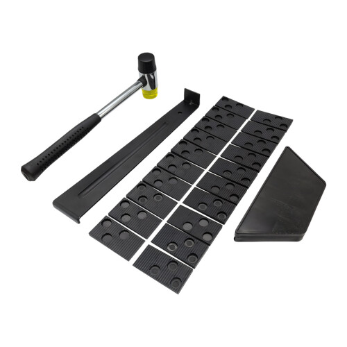 Kit d'outils de montage de plancher en bois ergonomique-3