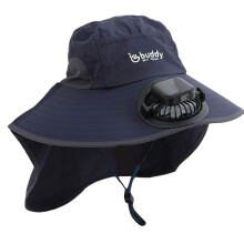 Verstelbare Breeze Cooling Zonnehoed-Marineblauw