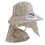 Outdoor Solar Ventilation Hat Adjustable Size-Khaki 1