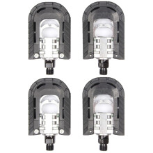 2-pack hopfällbara pedaler blå pedaler bilaterala