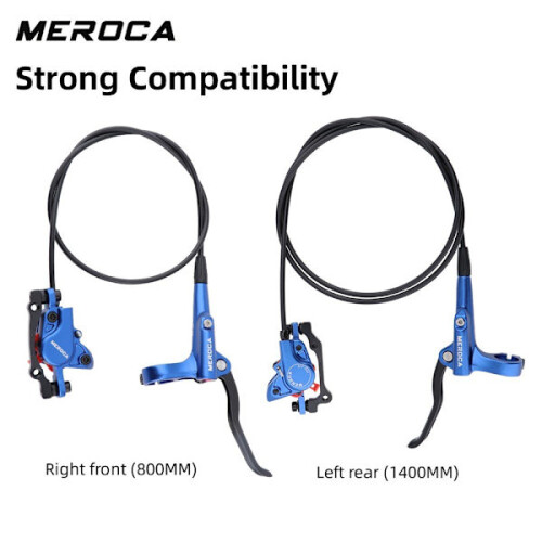Set de frâne hidraulice MEROCA MTB pentru bicicletă de munte, dublu 2