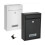 Lockable Wall Mounted Mailbox with Keys, Modern Vertical Rainproof Mailbox for Home and Business 3