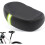 Bred cykelsadel uden snude med memory foam polstring 1