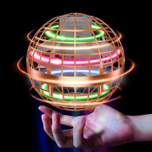 Tikduck Flying Orb Ball - Håndstyrt svevedrone Kosmisk spinnende