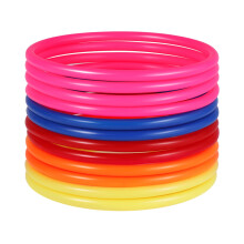 NUOLUX toss rings set assorted colors 12 pieces