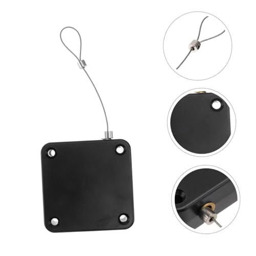 Automatic Door Closer 800g Pull Force Silent Self Closing for Home Office Easy Installation Durable Build 1
