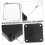 Automatic Door Closer 800g Pull Force Silent Self Closing for Home Office Easy Installation Durable Build 4