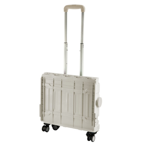 Grey Plastic Folding Craft/ Sewing & Hobby Trolley 2