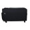 Jumbo 5 Wheel Collapsible Rolling Sewing Machine Storage Case, Black Quilted 2