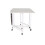 Millie Folding Cutting Table with Integral Ironing Board in White 2