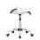 Hydraulic Folding Sewing/ Office Chair-White & Grey 3