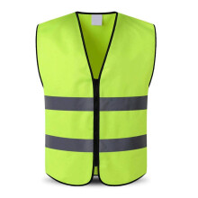 Visibility Safety Vest Orange Reflective Running Vest for Night Visibility Breathable Lightweight Unisex