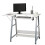 Sewing Online Small Sewing Table White with Silver Legs with Adjustable Platform 4