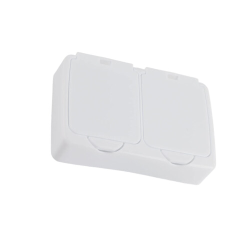 Plastic Storage Box with Easy Open Button, Cute Cosmetic Organizer for Desk, Durable and Lightweight (2) 2