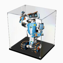Display Case for 17101 Robot, Clear Acrylic Dustproof Box with Full Visibility and Easy Clean Surface