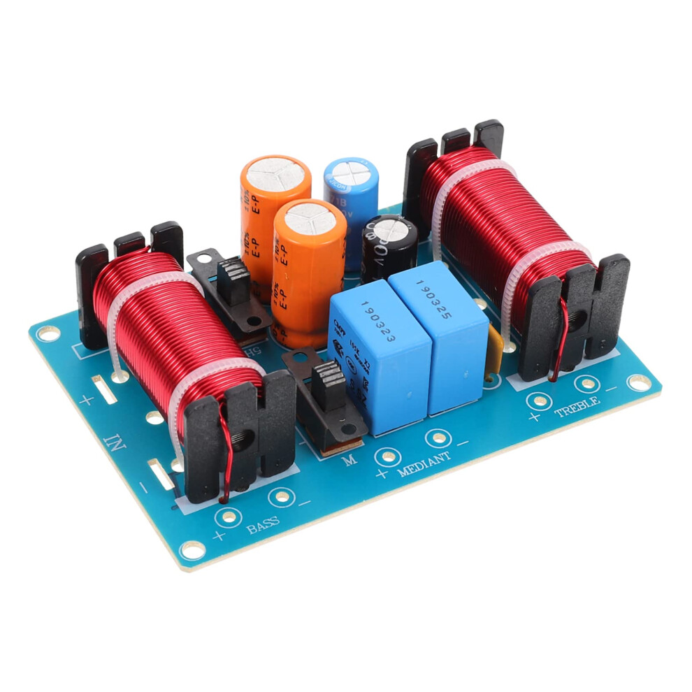 3 Way Audio Crossover Network For Car Speakers, Enhanced Sound Clarity And Easy Diy Installation 9351714751759