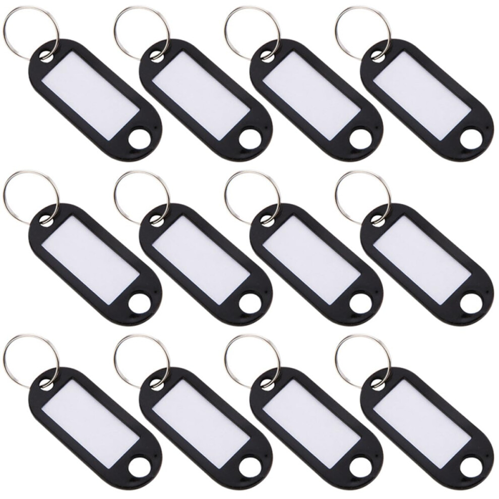 50Pcs Plastic Key Tags With Split Rings For Luggage Locker Quick Key Identification And Easy Labeling 9045646544427