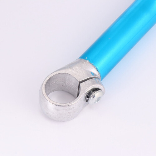 Manubrio in metallo per bicicletta, blu (2 pezzi) 1