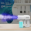 Professional Disinfectant Fogger Machine, Sanitizer Sprayer. Electrostatic ULV Atomizer Cordless 4