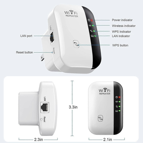 Τελευταίο μοντέλο του 2025, ο ταχύτερος extender WiFi, WiFi Repeater, WiFi Booster, καλύπτει έ 1