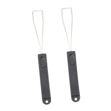 2Pcs Mechanical Keyboard Keycap Puller with Steel Wire Clips, Safe Easy Cleaning Tool for Computer