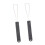2Pcs Mechanical Keyboard Keycap Puller with Steel Wire Clips, Safe Easy Cleaning Tool for Computer 1