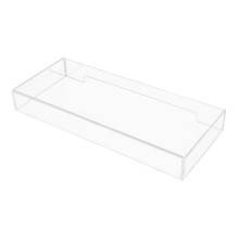 Clear Acrylic Keyboard Cover Dustproof Protector for Desktop Keyboards, Scratch‑Resistant and Durable