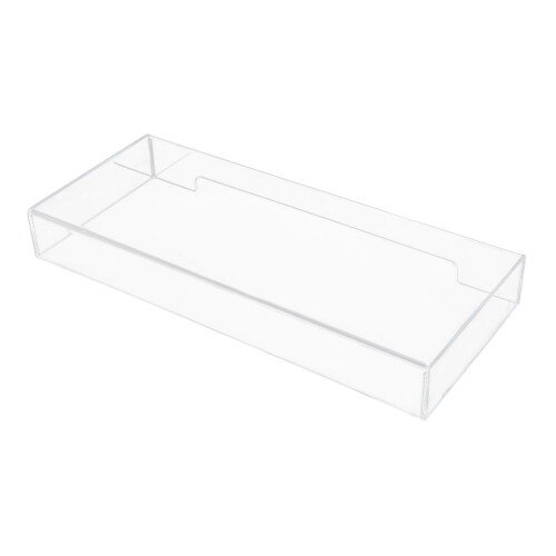 Clear Acrylic Keyboard Cover Dustproof Protector for Desktop Keyboards, Scratch‑Resistant and Durable