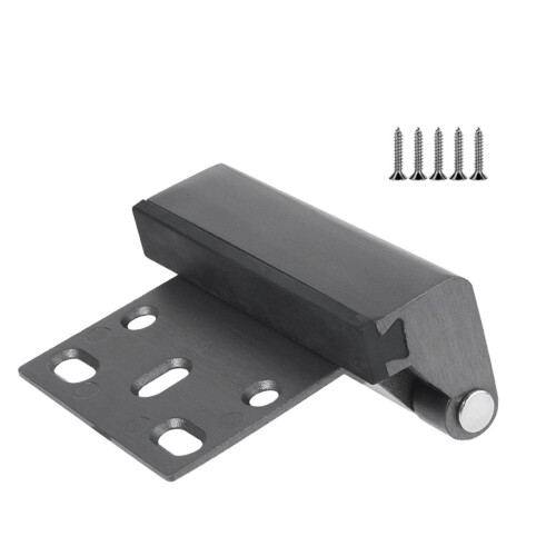 Door Reinforcement Lock Aluminum Alloy Home Security Lock Gray Compact AntiTheft Design for Home 2