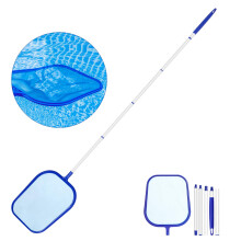 Pool Skimmer with Strong Pole and Fine Mesh Bag for Above Ground and Inground Pools