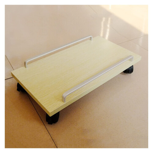 Adjustable Computer Tower Stand with Wheels for Desktop PC, SpaceSaving Stable CPU Holder Cart for Home Office