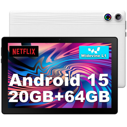 2025 10.1 Inch Android 15 Tablets 20GB+64GB/1TB 5000mAh Tablet PC Dual Camera