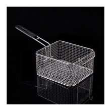 Stainless Steel Frying Basket Size 3, Deep Fryer Replacement Basket for French Fries and Chicken