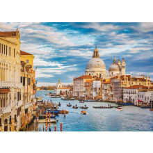 500 Piece Jigsaw Puzzle for Adults Venice Italy Scenic Artwork Thick Sturdy Interlocking Family Fun