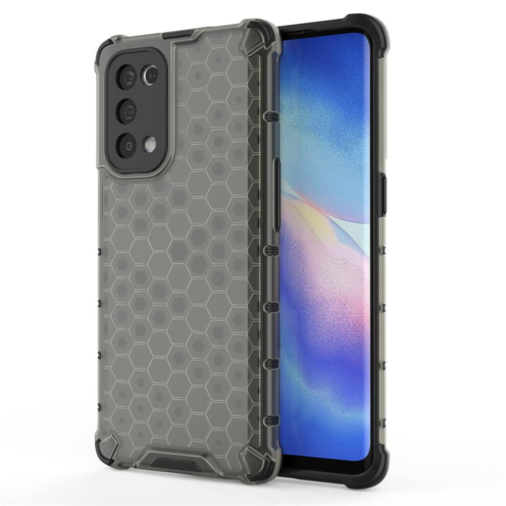 Transparent Honeycomb Shockproof Case For Oppo F11 Pro Slim Durable Cover With NonâSlip Grip Black 9351714752893