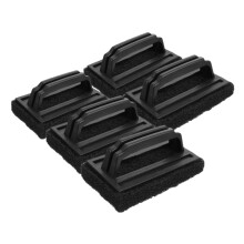 5 Piece Grill Cleaning Brush Set with Ergonomic Grip for Effortless Grease Removal Outdoor BBQ