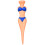 Teuri de golf Bikini, pachet de 4, multicolore 5